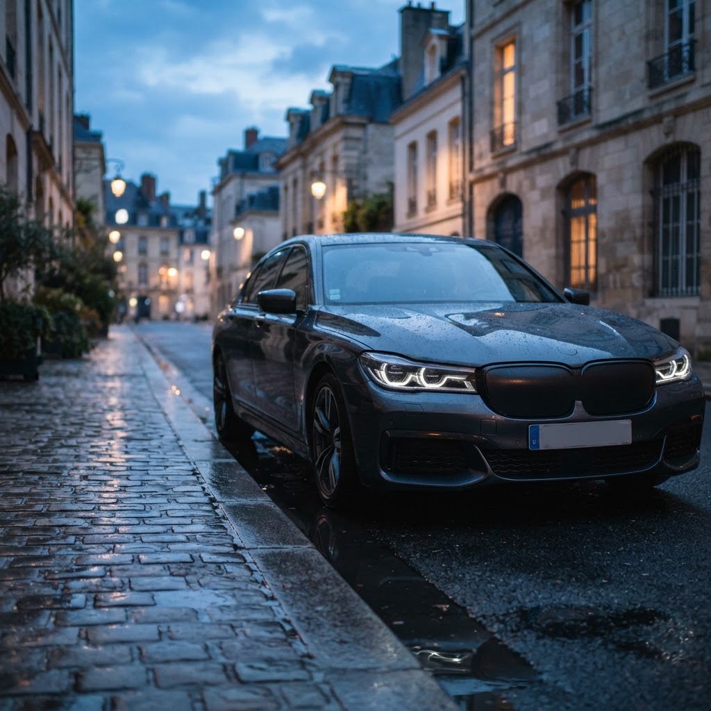 Illustration automobile générée — ne représente pas les installations de l’entreprise