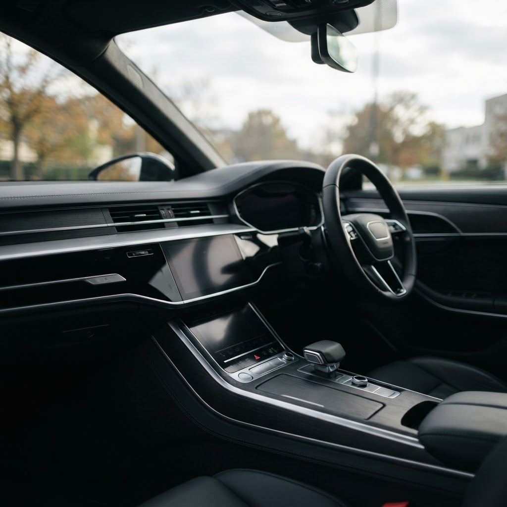 Illustration automobile générée — ne représente pas les installations de l’entreprise